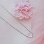 Simple 92.5 Silver Long Chain - Image 2