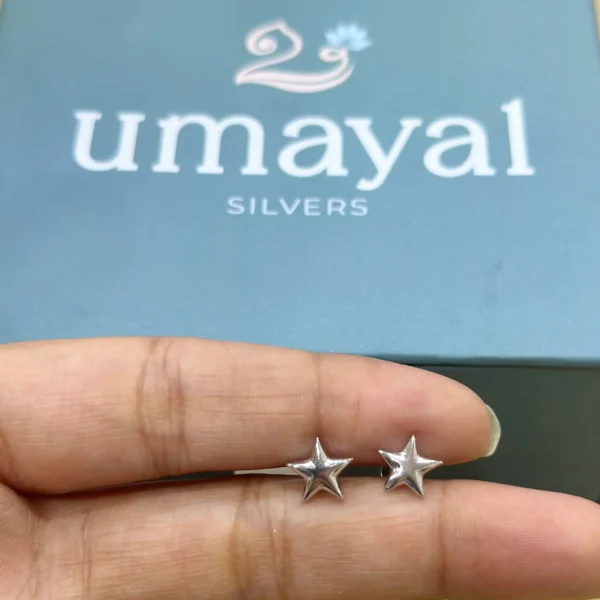 Plain Silver Studs