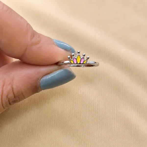 Kids Finger Ring - Crown